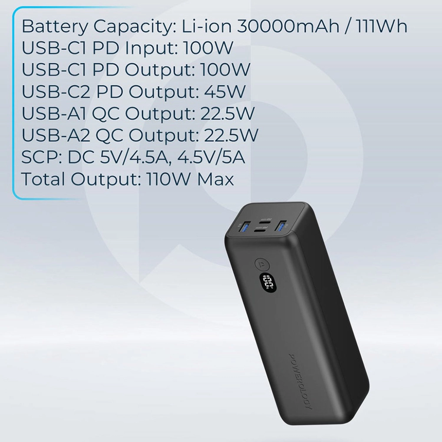 PPBCHA20 - 30000mAh 185W