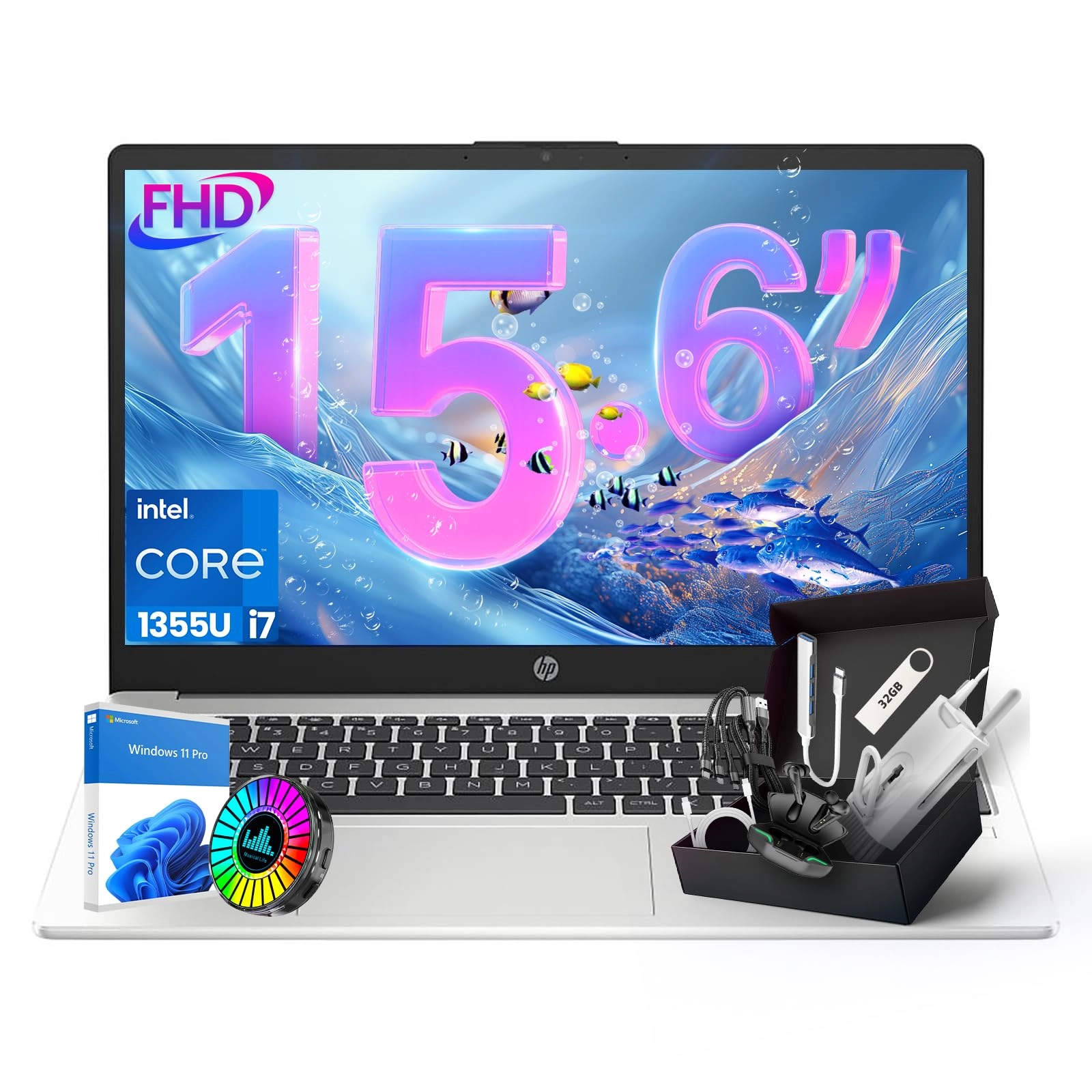 HP 250 G10 - 15.6'' Core i7-1355U 64GB DDR4 2TB SSD