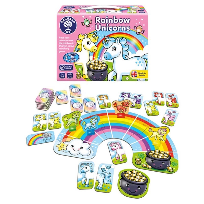 Rainbow Unicorns - 3+ Year Olds 61 pieces