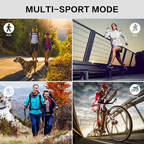 Smart Watch - 1.4-inch Heart Rate Monitor Sleep Tracker