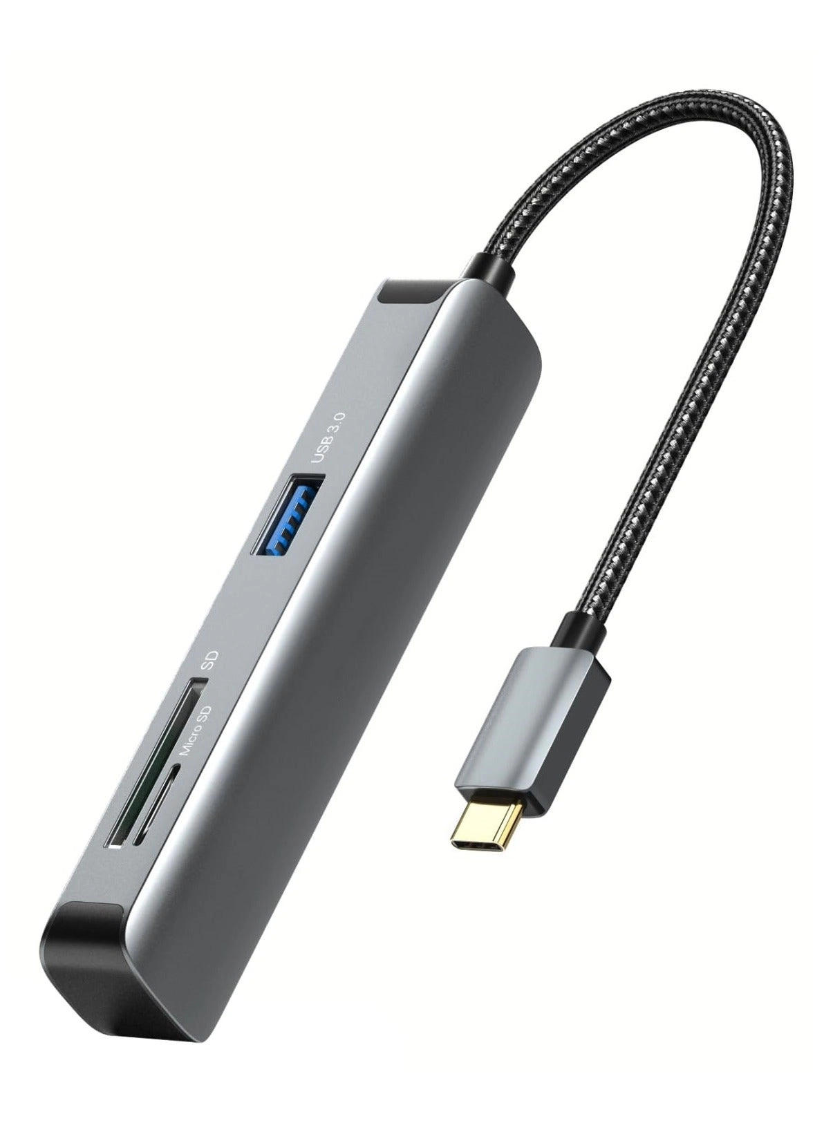 Zikra USB C Hub - 5-in-1 4K HDMI 2 USB 3.0