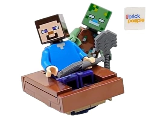 Minecraft - Steve + Drowned Zombie (662205) 2 pcs