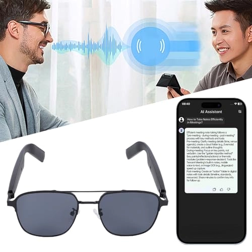 Smart Sunglasses - Over 100 Languages Bluetooth V5.4