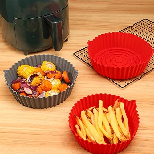 Air Fryer Silicone Pot - food-grade silicone 2 PCS