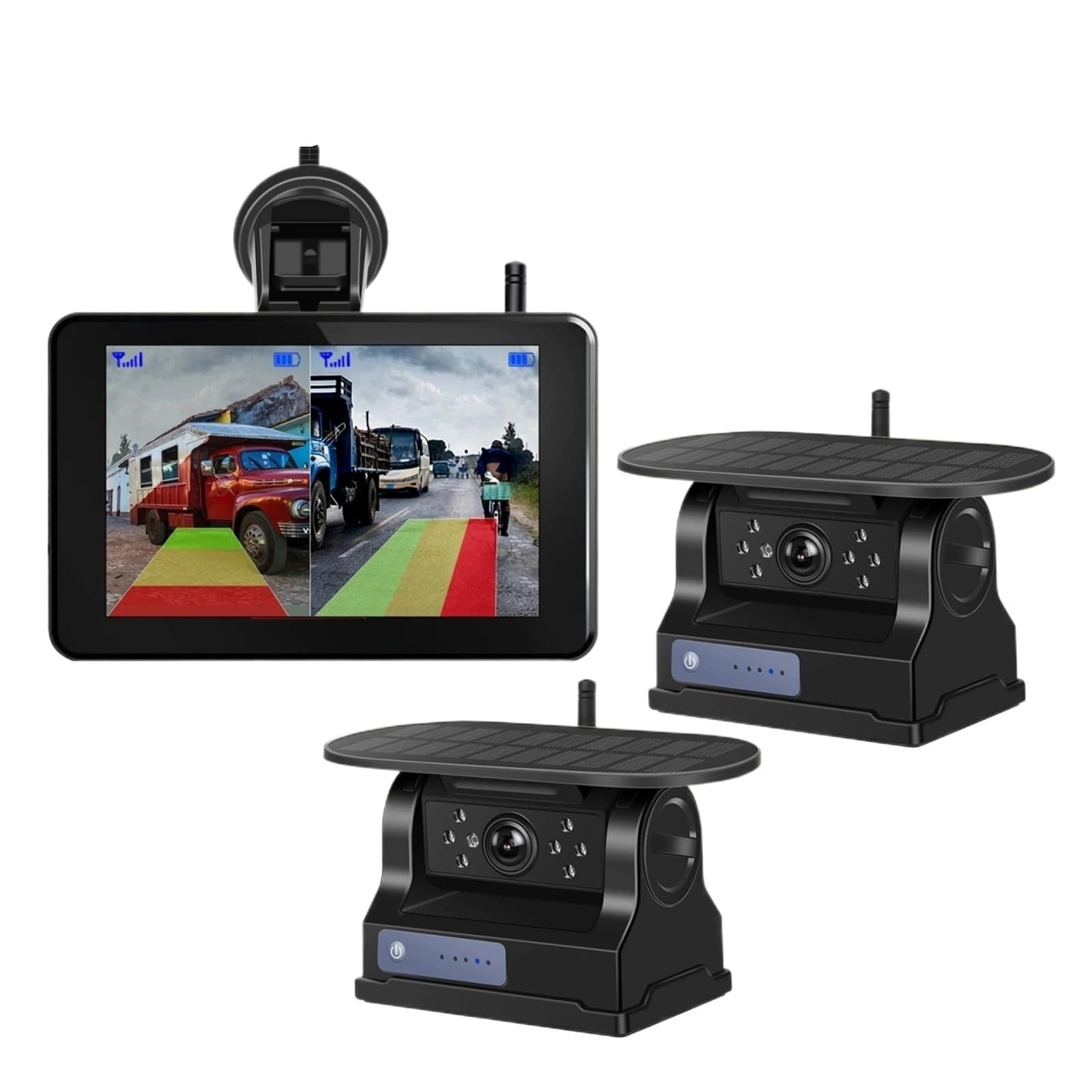 5 Inch Split 2 Screen Monitor - Night Vision Wireless 1080p