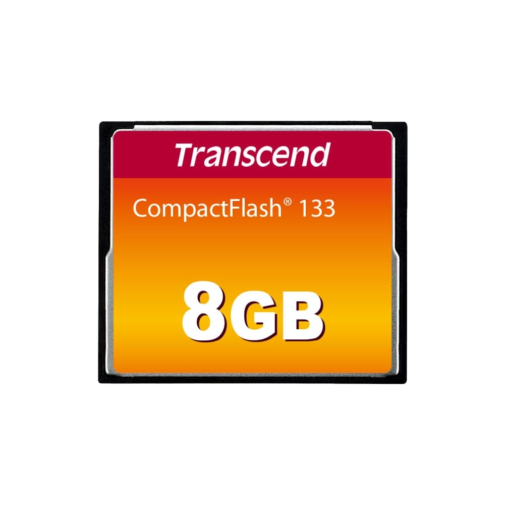 Transcend CompactFlash Memory Card 133x - 8GB