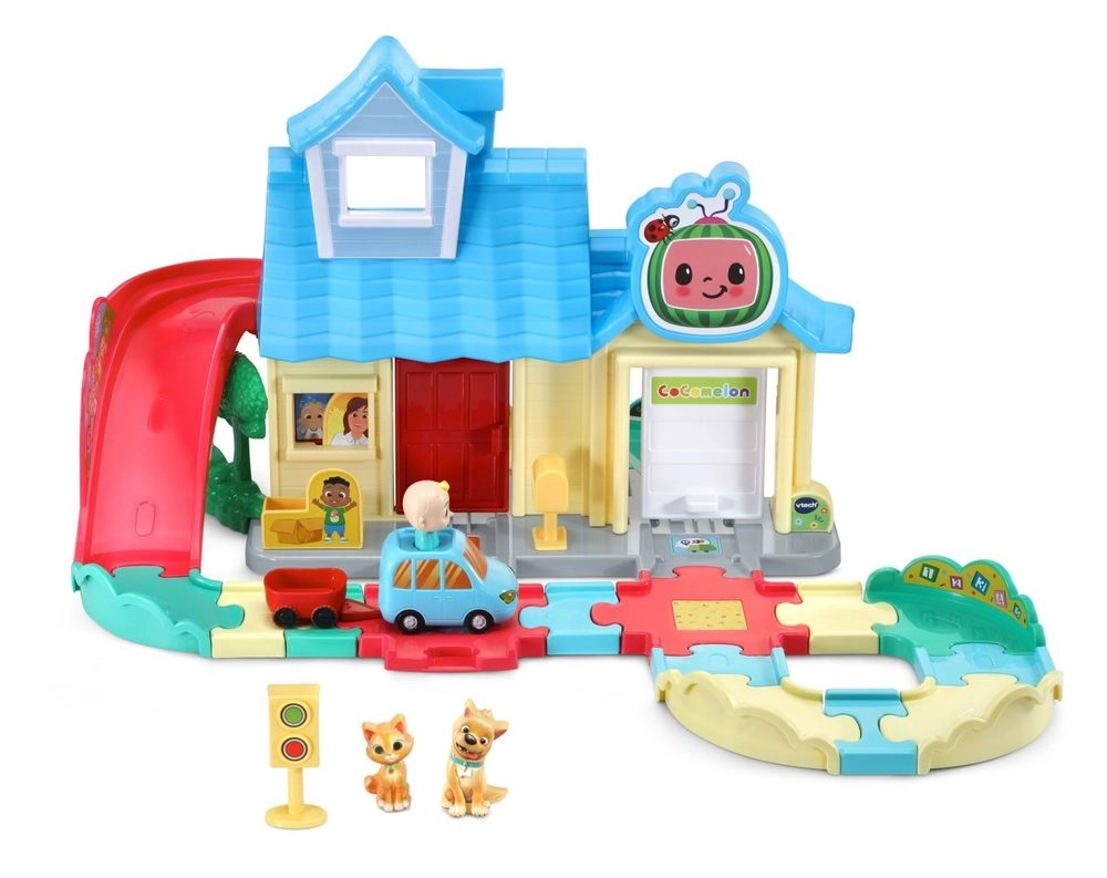 Cocomelon Go! Go! Smart Wheels JJ’s House Track Set