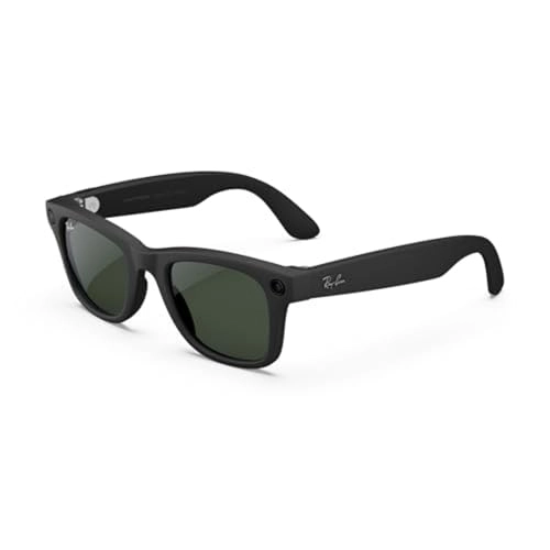 Wayfarer - Shiny Black Clear Lens 12MP