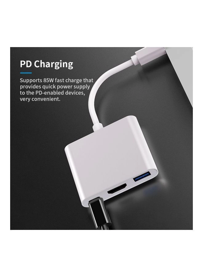 C9720 - 3-In-1 Type-C White