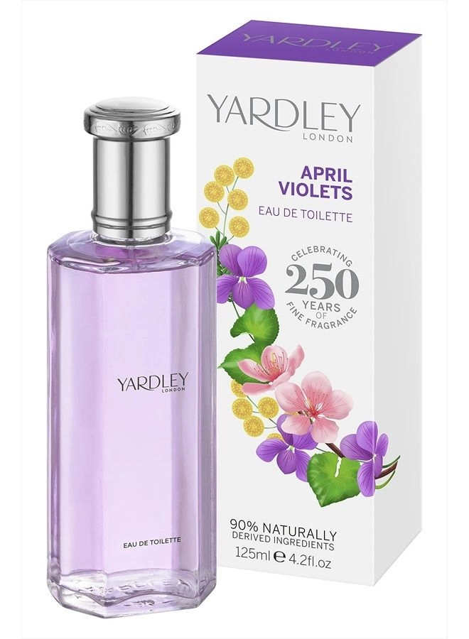 Yardley April Violets Eau de Toilette 125ml