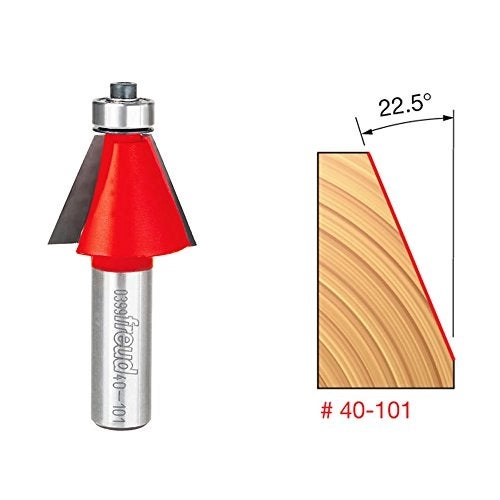 Chamfer Bit - PermaShield Coating 2 Cutters 45 Angle