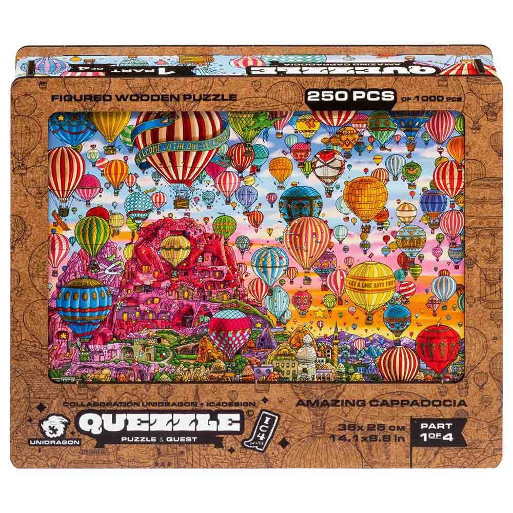 Unidragon Amazing Cappadocia Wooden Puzzle (4107390-Part_1) - 250 pcs