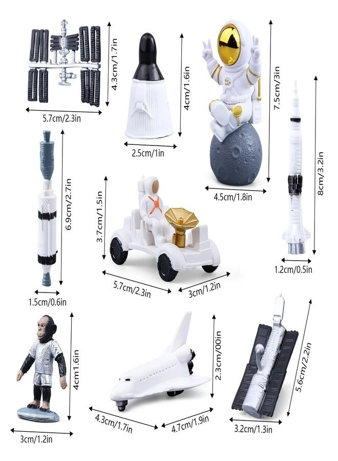 Astronaut Figures - Mini Space Theme Set