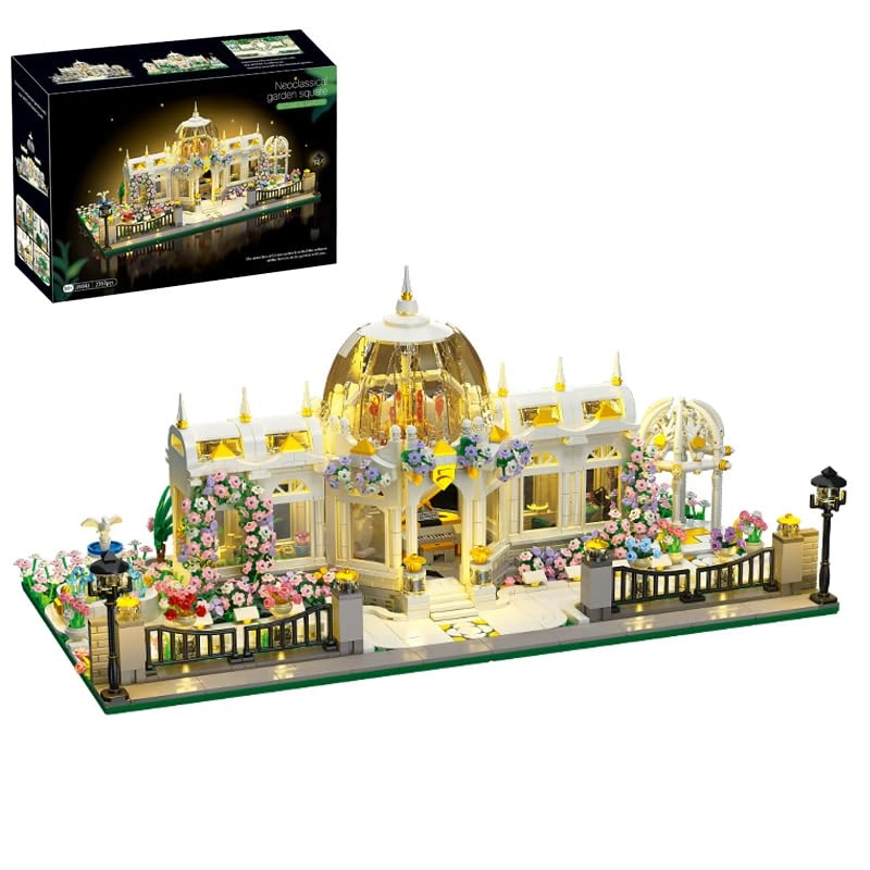 noziaa Garden Square - 3308 pcs 14 light beads
