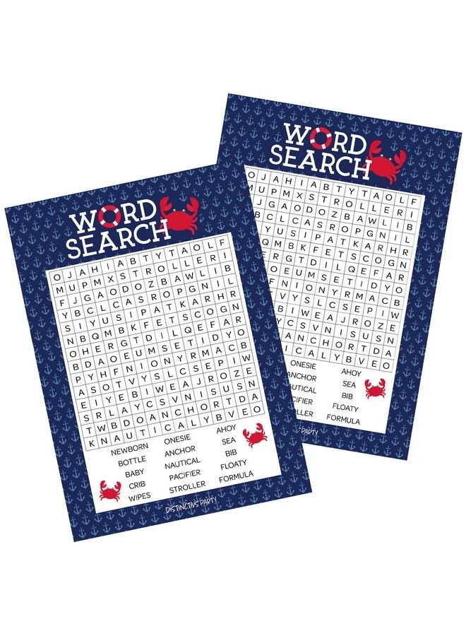 DISTINCTIVS Ahoy It'S A Boy - 20 Player Cards