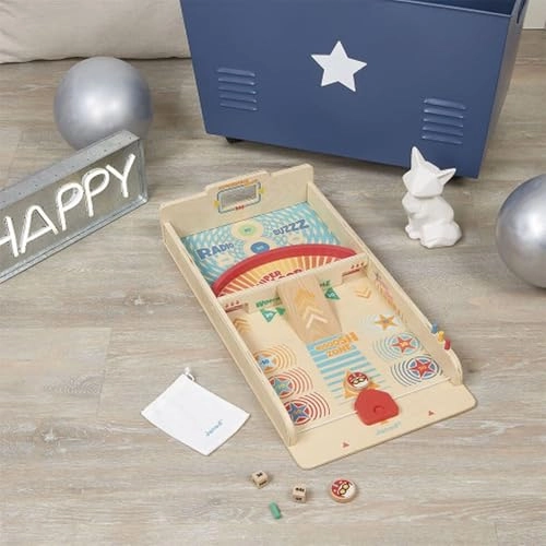 Retro Wooden Paddles Game - 6 years and up 4 pieces