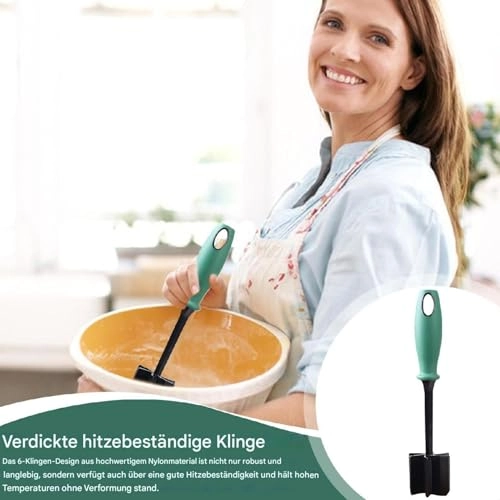 Meat Chopper - 6 Curve Blade