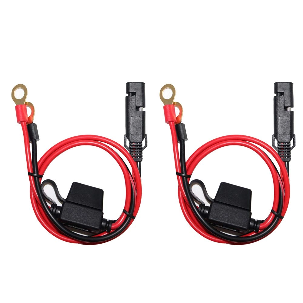 sparking Motorcycle Battery Charger Cord - 12V Pack