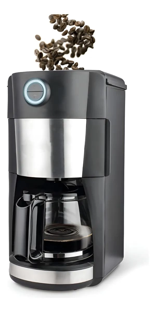Vantix Drip Grind & Brew - 12-Cup Conical Burr Grinder Programmable Timer