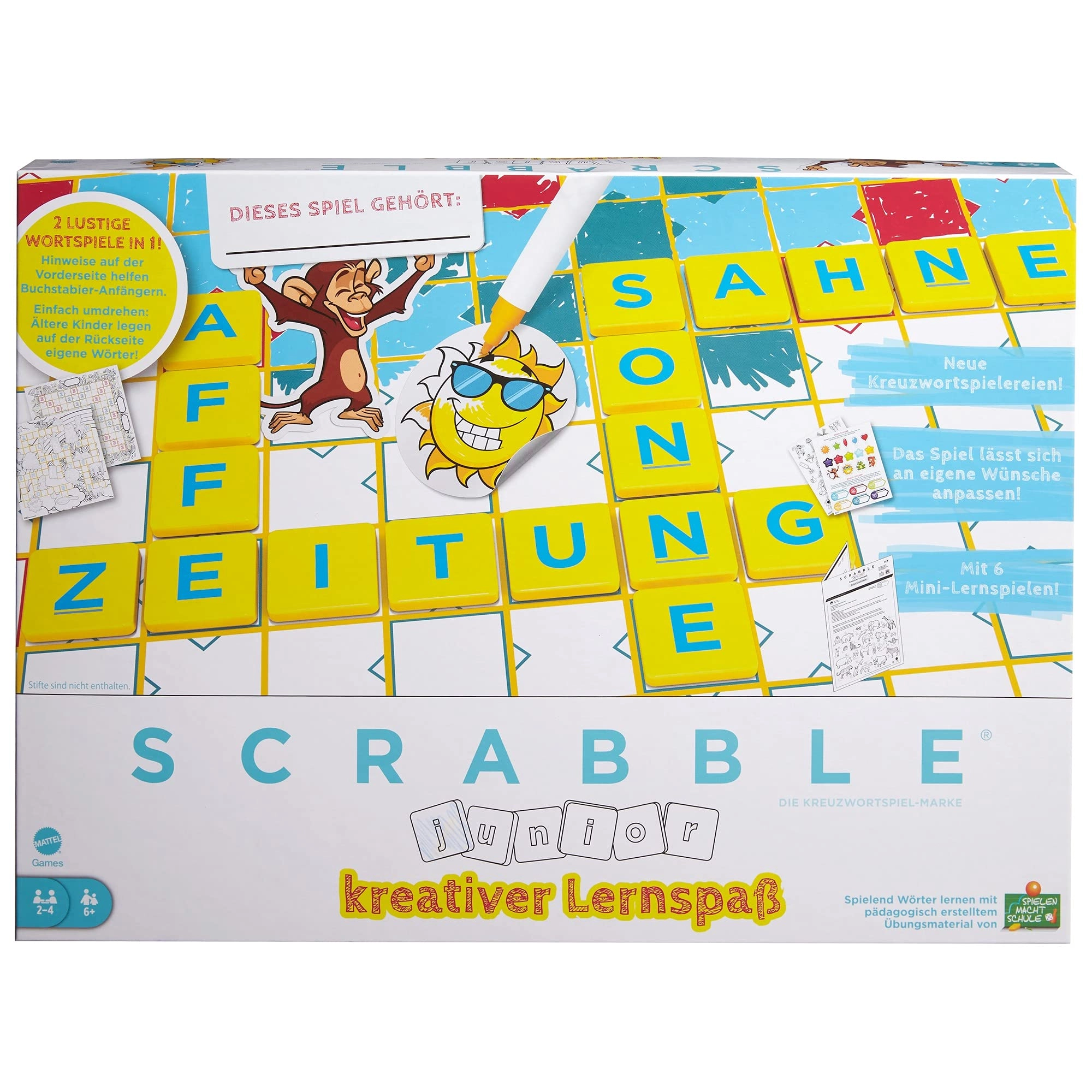 Mattel Games Scrabble Junior