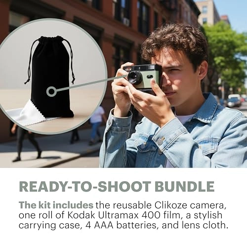 35mm Half-Frame Reloadable Film Camera - fixed-focus