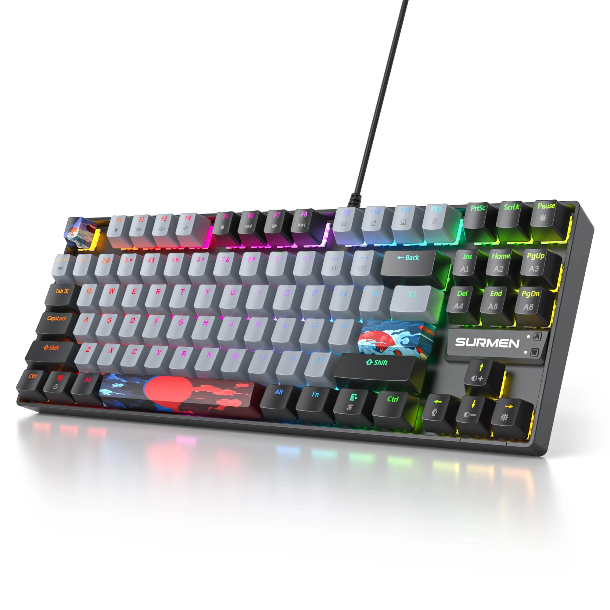 SbocKeeb TKL Gaming Keyboard - US Wired