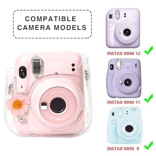 Case - Magic Pink + Adjustable strap + Photo album + Four-color filter + Frame sticker + Camera sticker + Selfie mirror