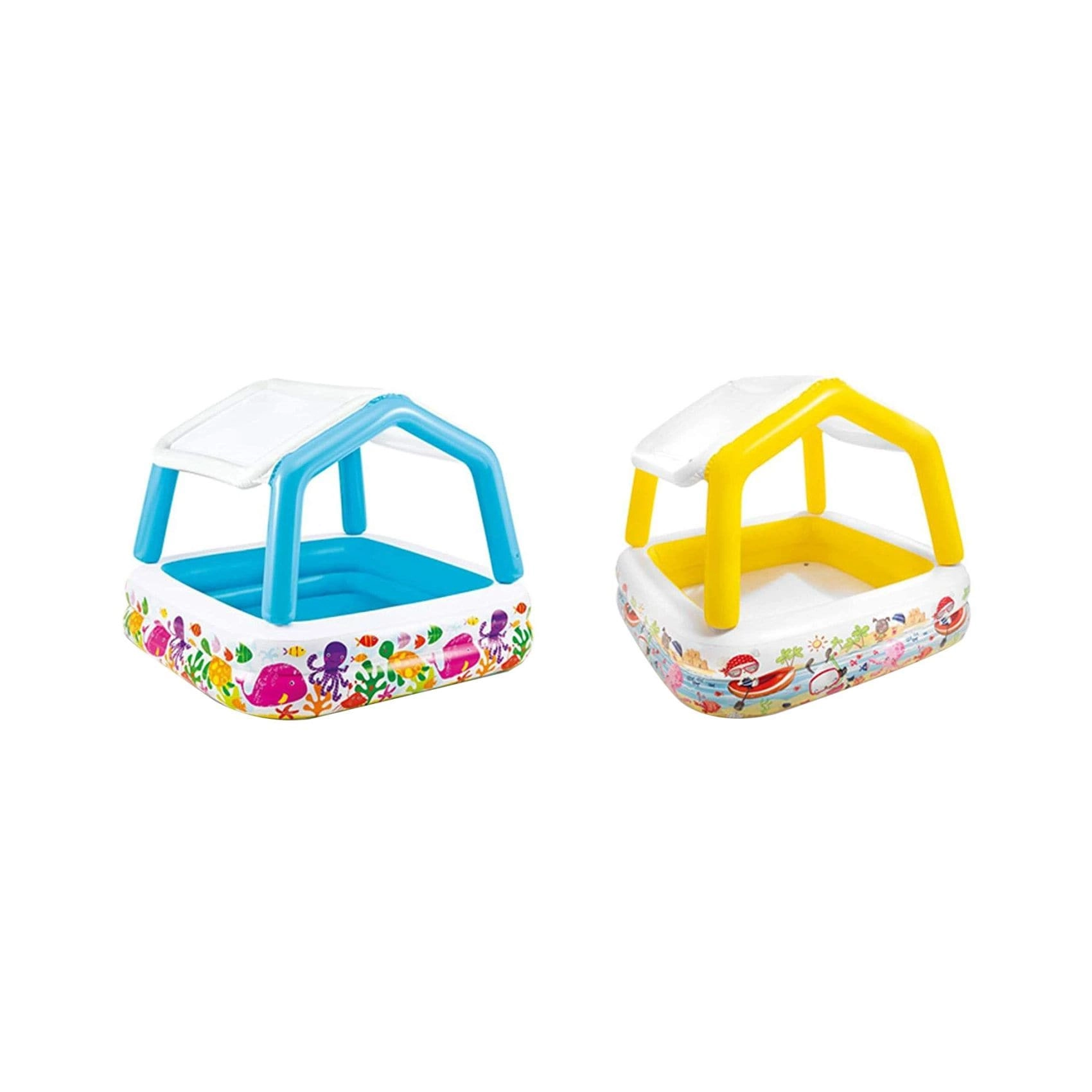 Intex Sunshade Aquarium Pool - 280 litres