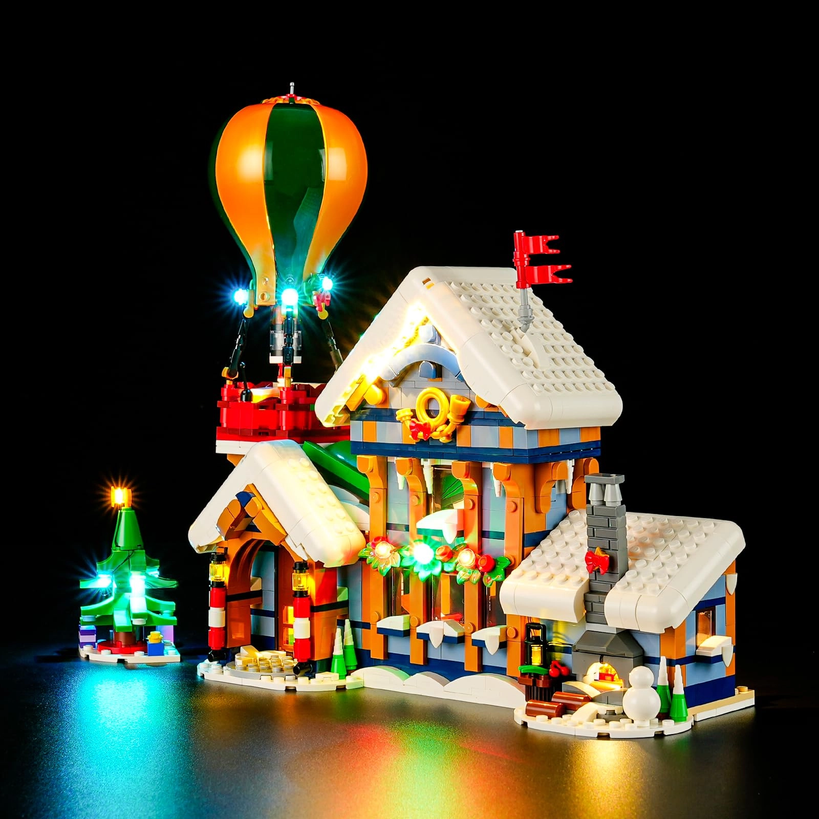 MENZAVA LED Light Set for LEGO Santa's Post Office 10339