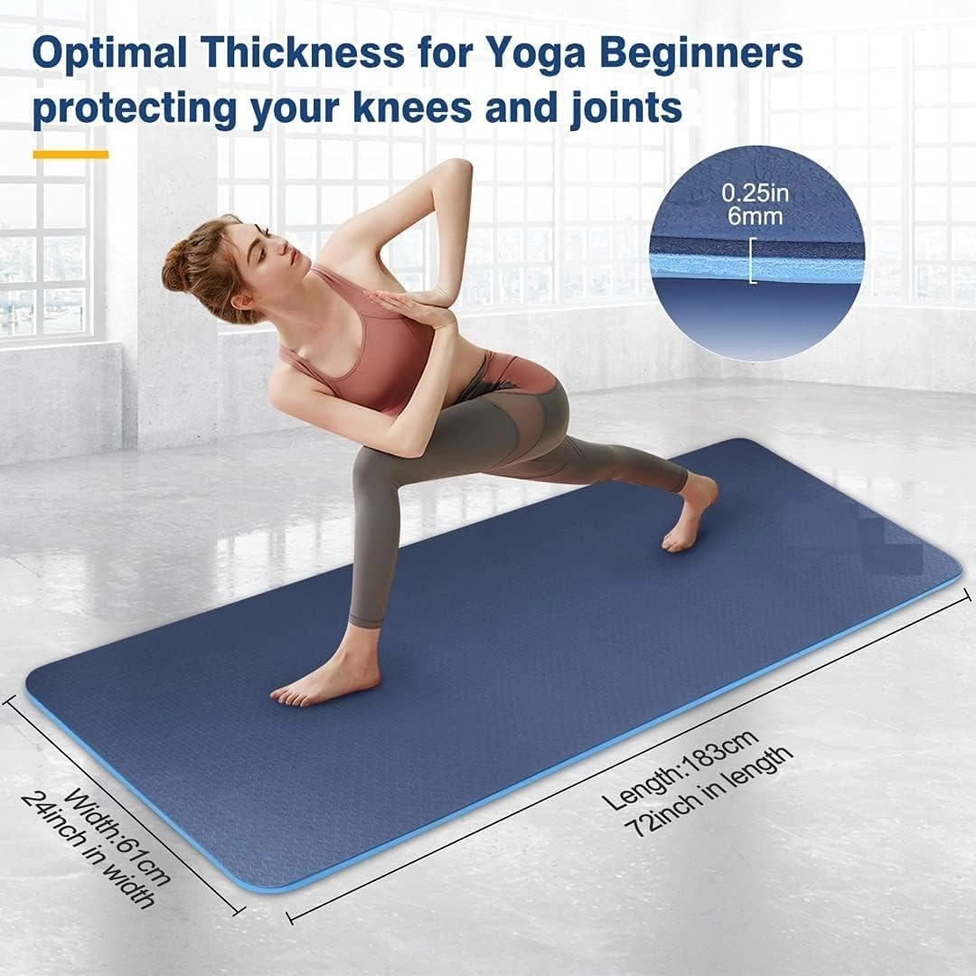 Yoga Mat - TPE 6mm