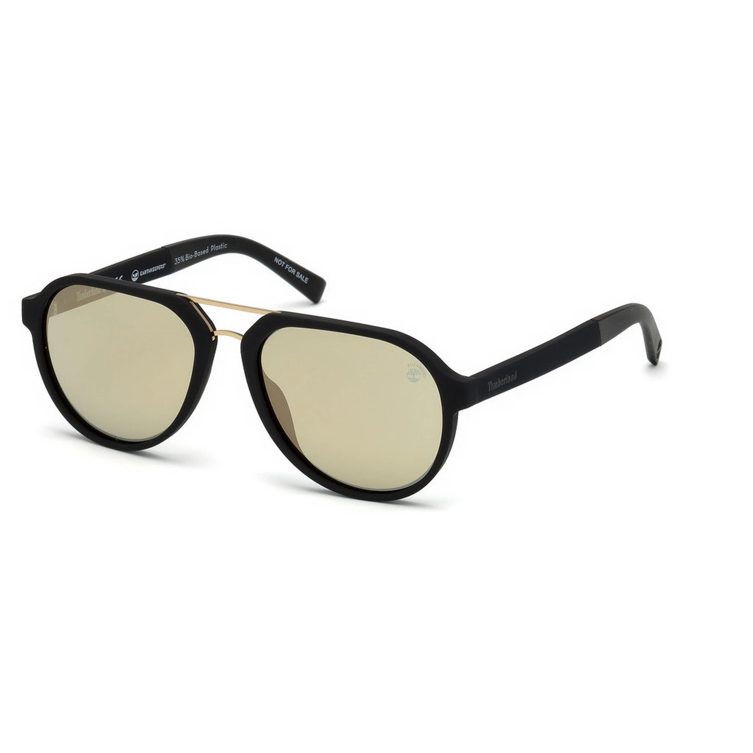 Sunglasses - 55mm Matte Black/Green