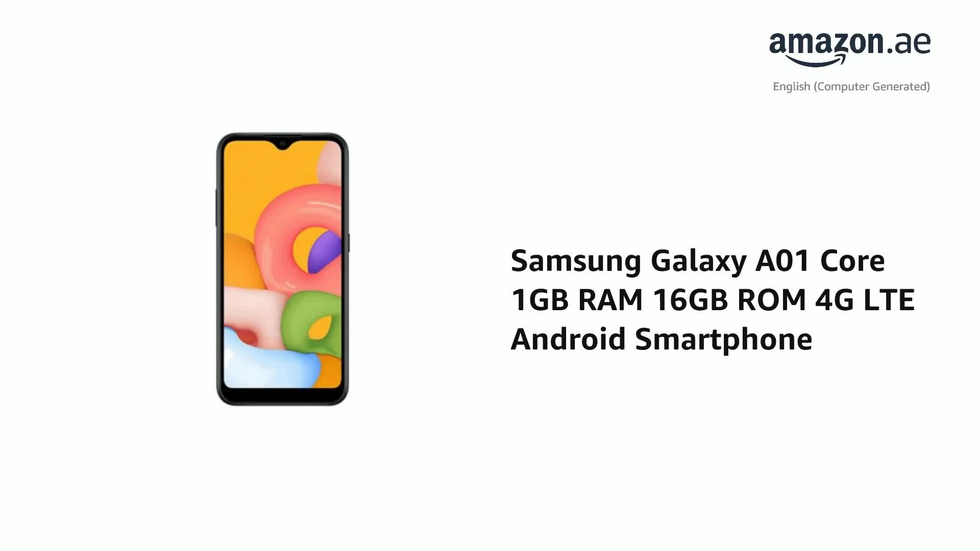 Galaxy A01 Core - 1GB 16GB