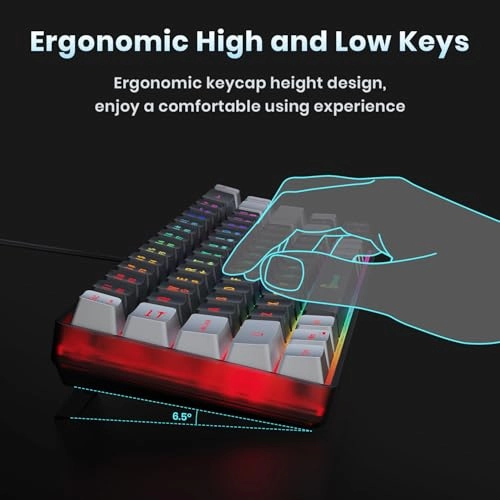 65% Gaming Keyboard - Wired