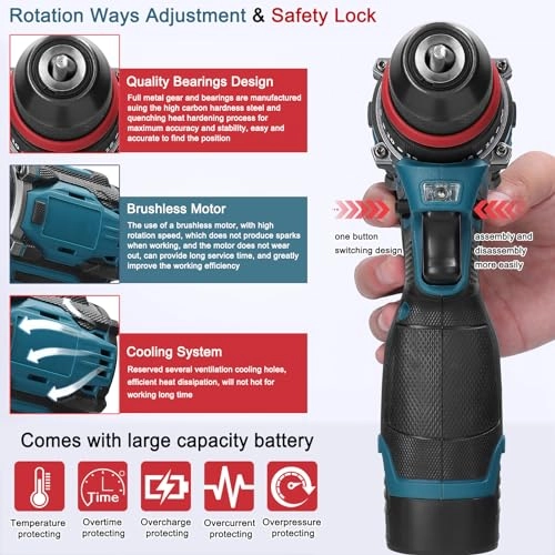 2in1 Lithium Drill - 1300mAh