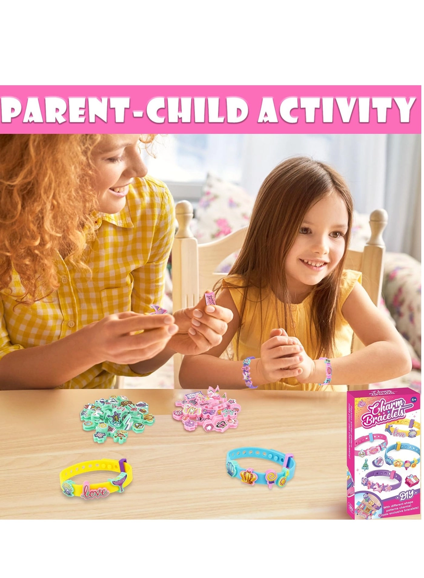 Bracelet Making Kit - 4 pieces 3+ Years