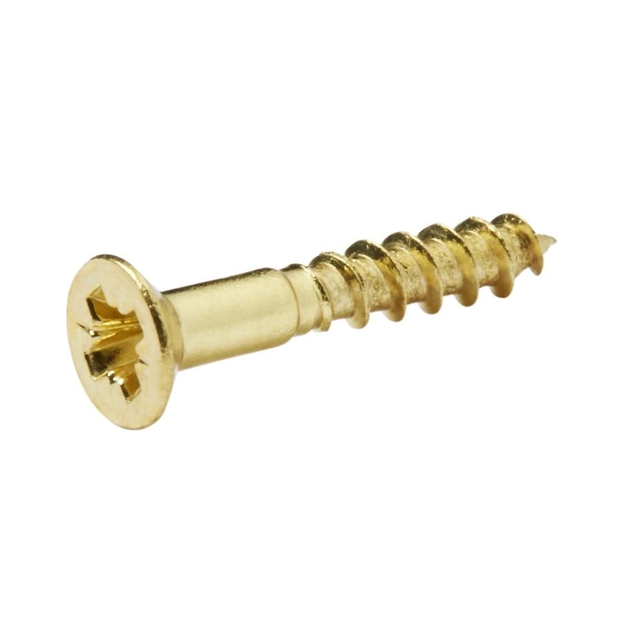 Brass Wood Screw - 20 mm 3.5 mm