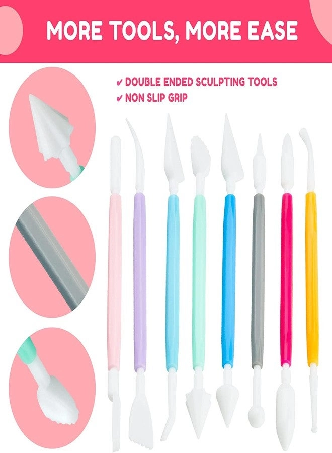 Trader Air Dry Magic Clay - 12 Colors 3+ years