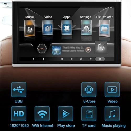 Car Headrest Screen - 13.3in