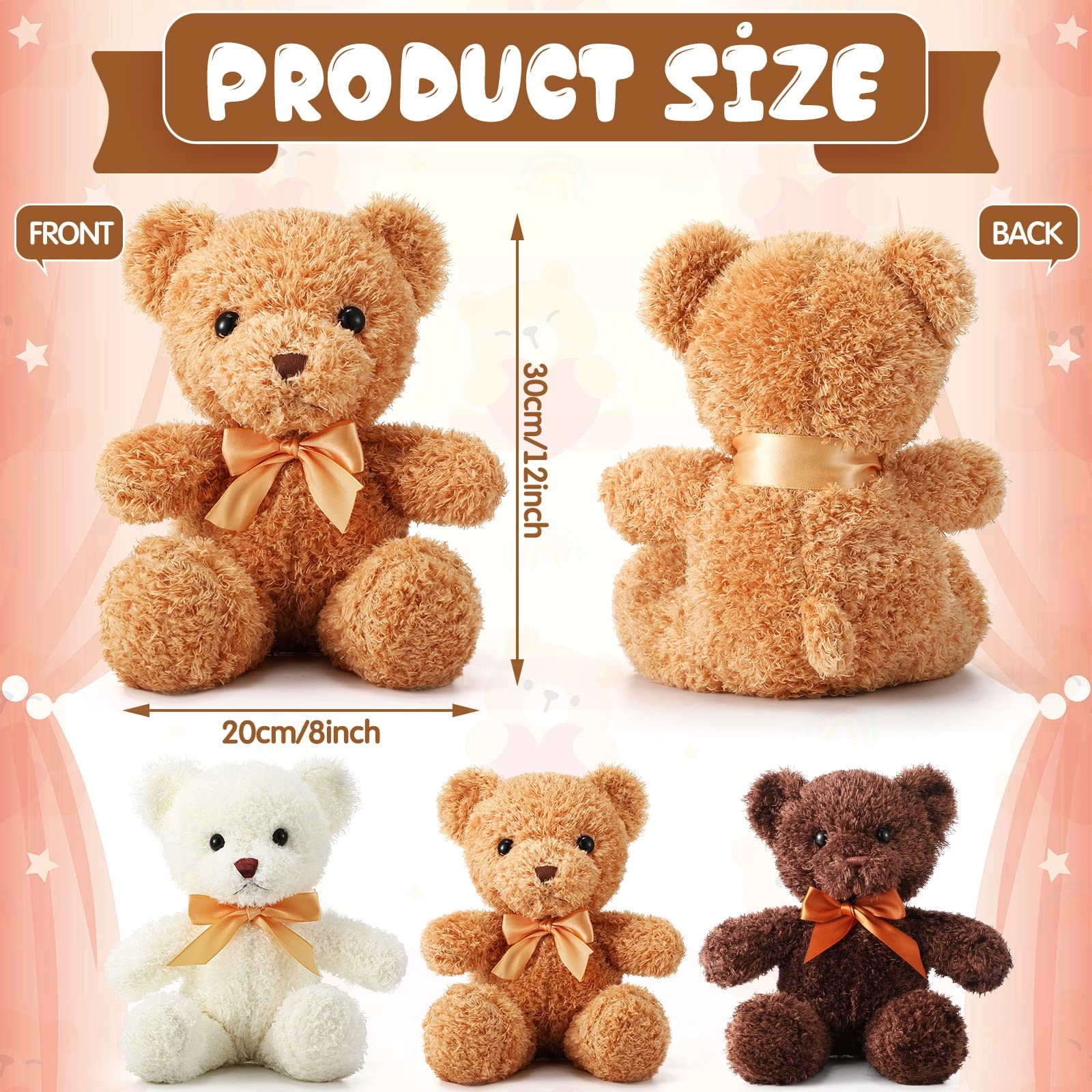 Bear - 12 Pack 12 Inch