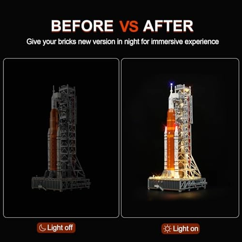 LED Lighting Kit - NASA Artemis Space Launch System Lego