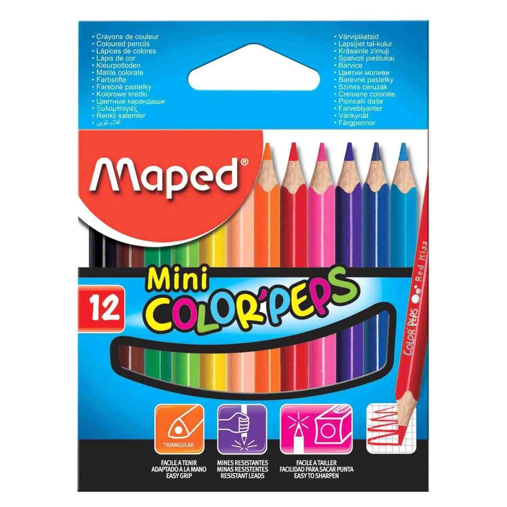 Maped Color Pencils Barbie - Set of 12