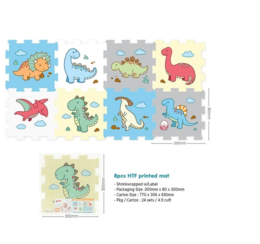 Baby Puzzle Foam Mat - Dinosaur 10 Months