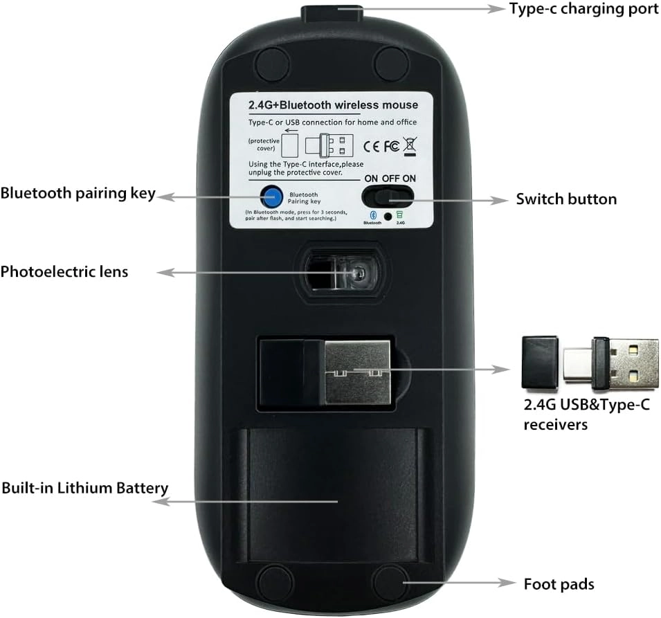 Rechargeable Mouse - Bluetooth