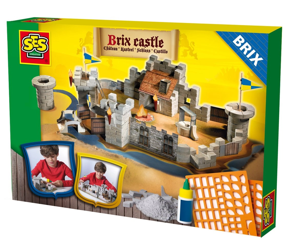 SES Creative Brix Castle - Big Multicolour