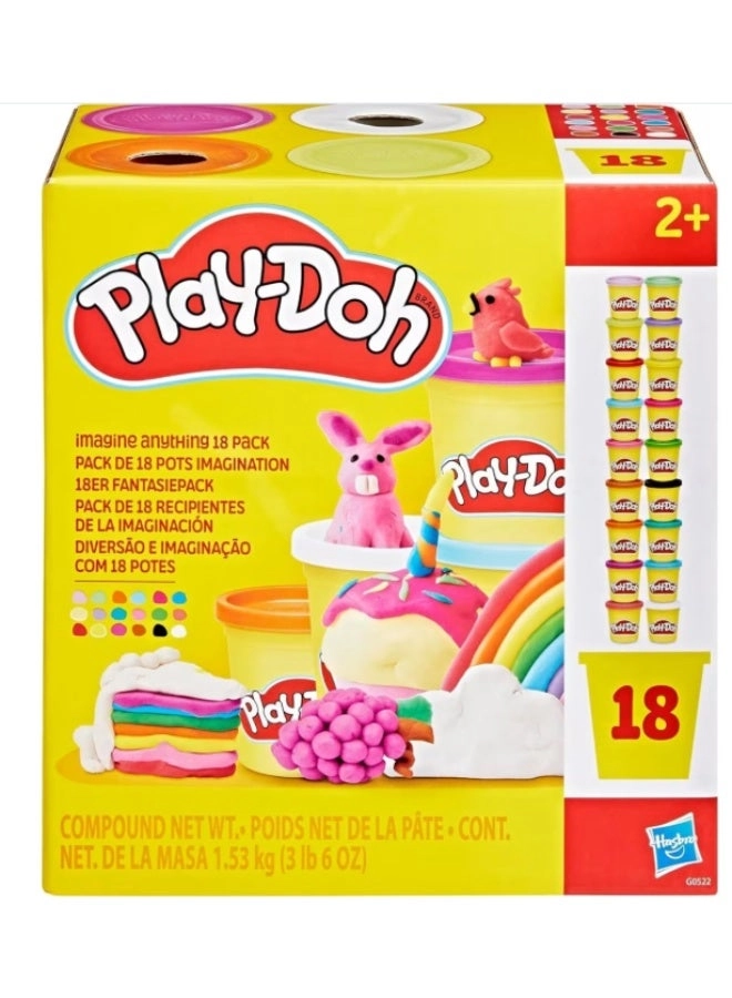 Play-Doh Imagine Anything Modeling Compound - wheat 85g 18pcs.