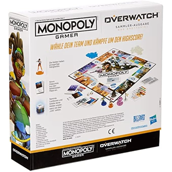 Monopoly: Gamer Overwatch Collector's Edition