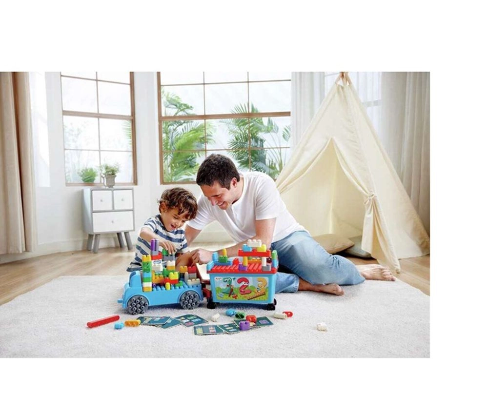 Poly M Count And Play Tow Truck - 114-piece