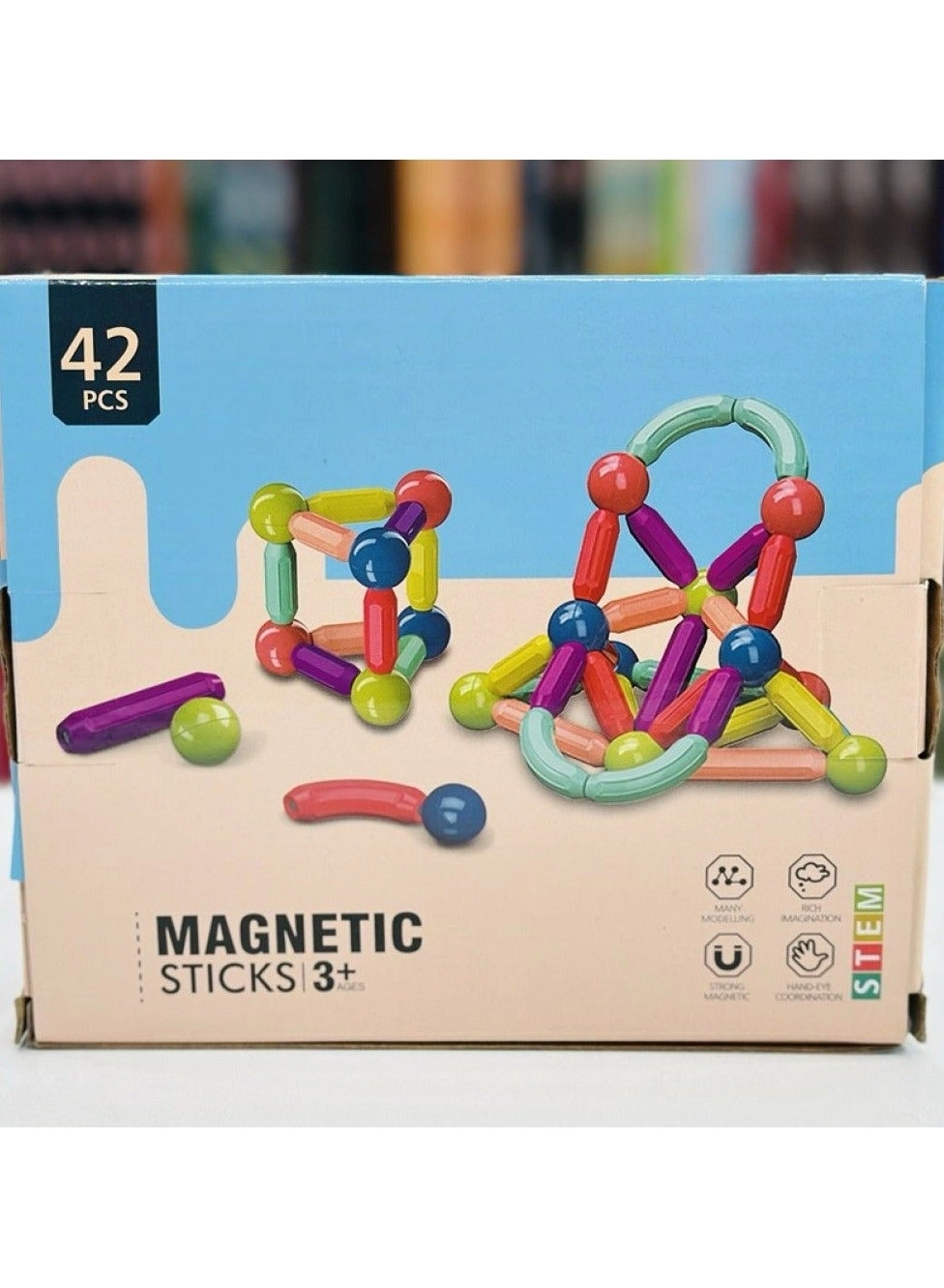 Magnetic Building Blocks - 42 pcs