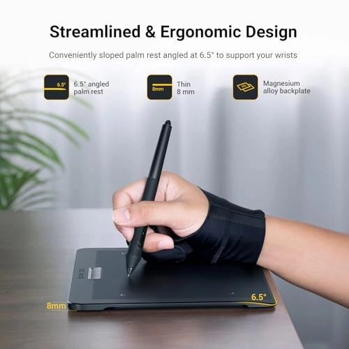 Drawing Tablet - 6.93 X 3.89 inches 8192 Levels