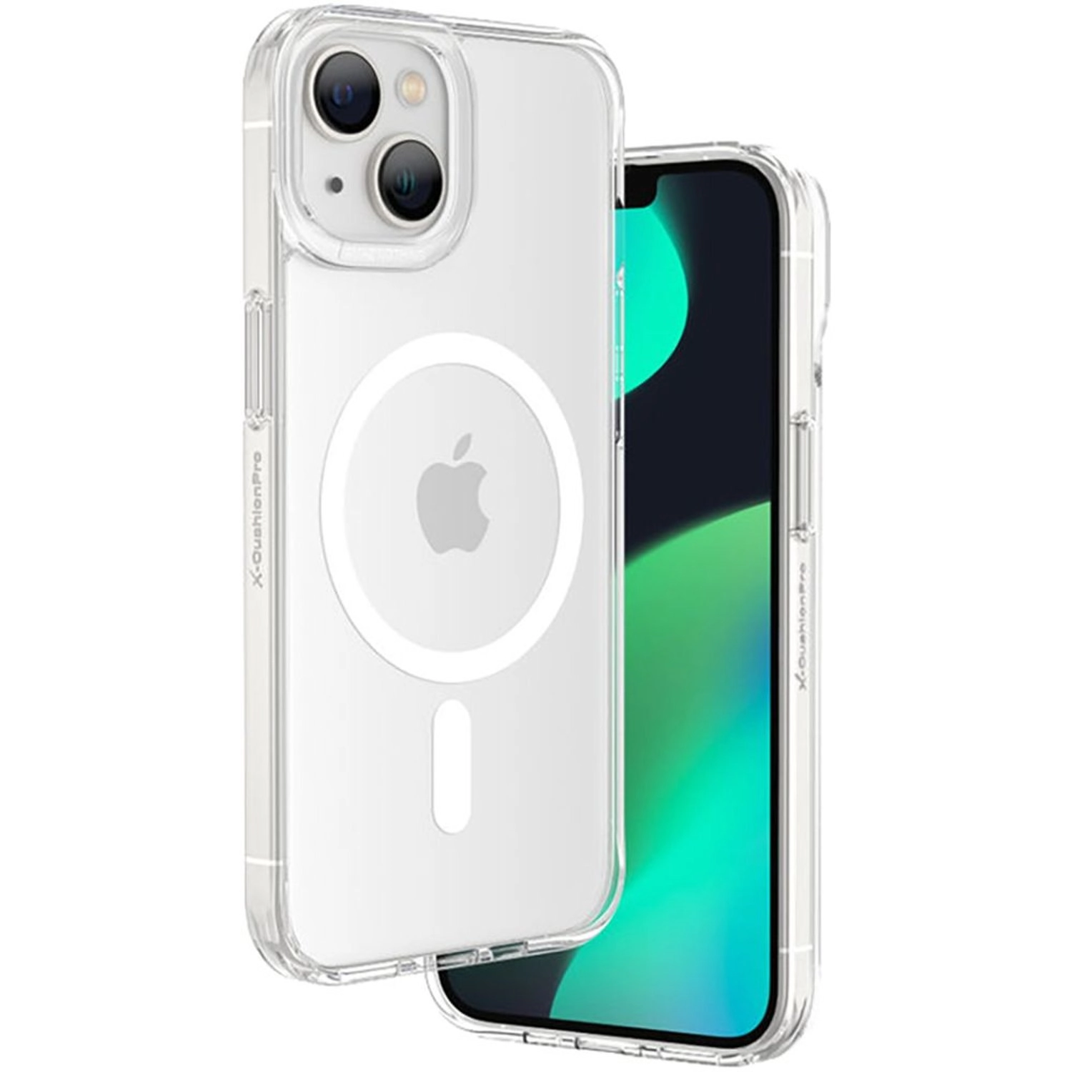 Minimal Polyurethane Back Case with MagSafe for iPhone 14 Plus